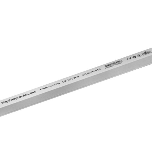 Кабельный&nbsp;канал 16х16 мм 2м с двойным замком