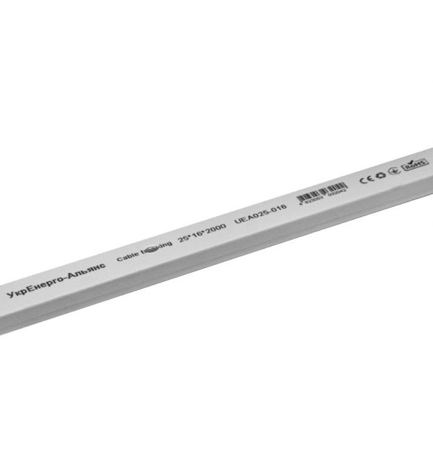 Кабельный&nbsp;канал 25х16&nbsp;мм 2м с двойным замком