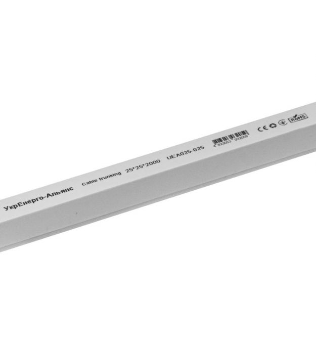 Кабельный&nbsp;канал 25х25&nbsp;мм 2м с двойным замком