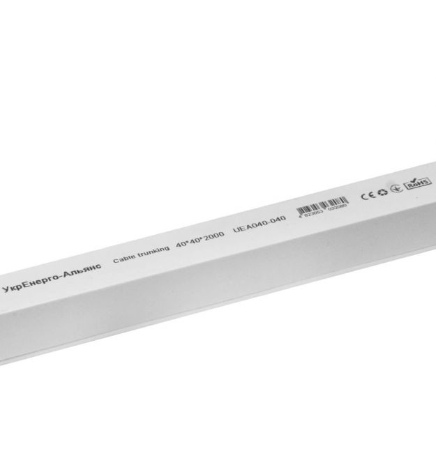 Кабельный&nbsp;канал 40х40&nbsp;мм 2м с двойным замком