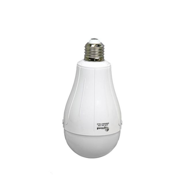 Лампа LED акумуляторна 15Вт Lightwell Е27 LW-EMB-15W