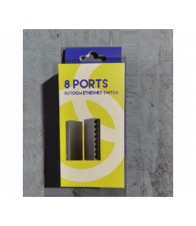 Комутатор UT-SF08, 8 портів Ethernet 10 - 100 Мбіт - с, USB DC5V0.6A. 120*36*21mm, BOX Q60