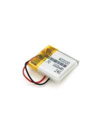 Літій-полімерний акумулятор 4*20*20mm (Li-ion 3.7В 160мА&ampmiddotч)