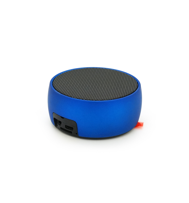 Бездротовий Bluetooth динамік BS01, 5W, 1000mAh, дистанція-10m, Blue, Corton BOX