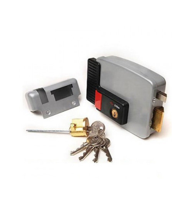 Електромеханічний замок накладний CISA 1.11630.50.3, 12V, 147х117х35 мм