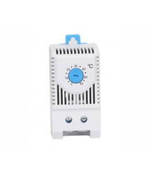 Електромеханічний термостат CHNT NTK1-133G, AC: 250V - 10A, 20-80C, NO. 30WDC@24~72VDC, DIN, 33*65*39mm