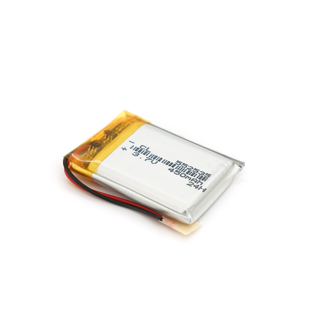 Літій-полімерний акумулятор 5,5*25*35mm (Li-ion 3.7В 450мА&ampmiddotгод)