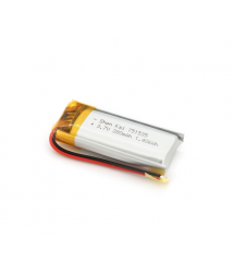 Літій-полімерний акумулятор 7.5*15*35mm (Li-ion 3.7В 380мА&ampmiddotгод)