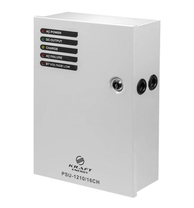 Источник бесперебойного питания Kraft PSU-1210/16CH