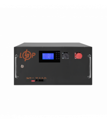 Акумулятор LP LiFePO4 51,2V - 280 Ah (14336Wh) (BMS SP 200A/100А) RM RS485/CAN LCD BL