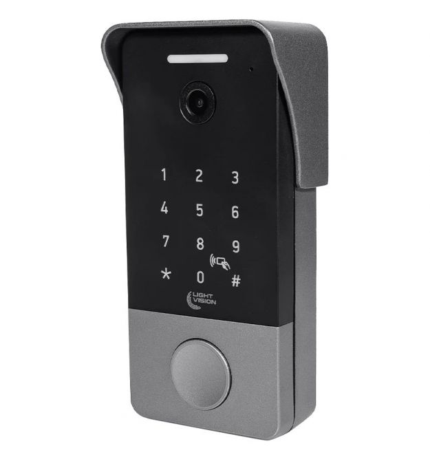 Вызывная панель Light Vision RIO FHD(KEY) SILVER