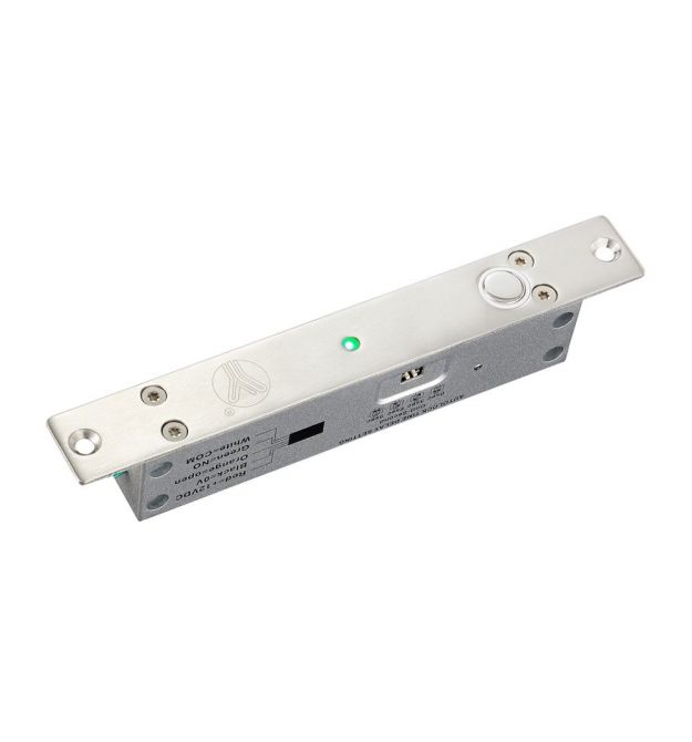 Ригельний замок YB-500A(LED) - 24 V врізний для системи контролю доступу