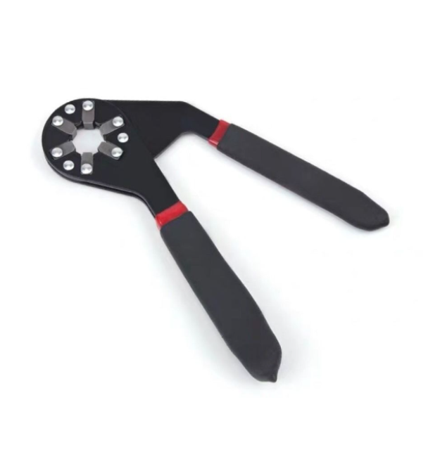 Універсальний ключ 6-пелюстковий, 7-14мм, 0.18kg，15.5*10*1cm, black, blister