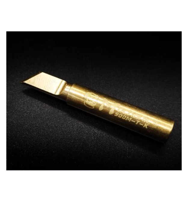 Жало для паяльника MECHANIC 900M-T-K 4*6,3mm, мідь, висока теплопровідність, швидке нагрівання, широке кутове перо