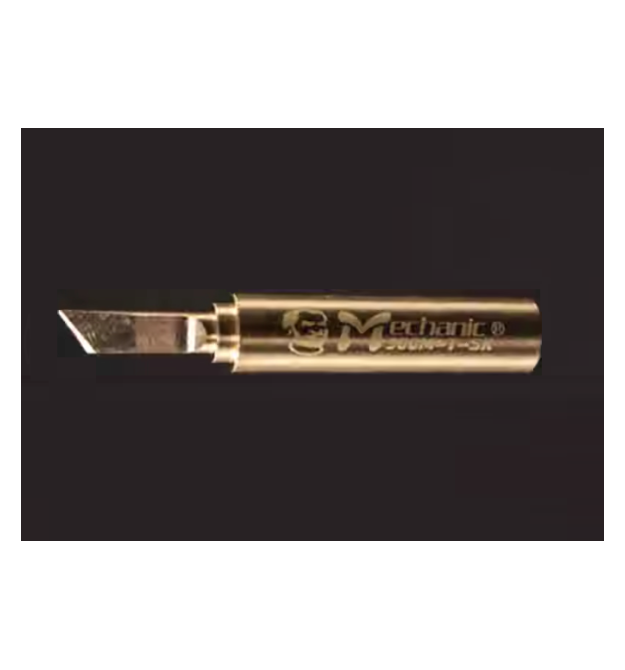 Жало для паяльника MECHANIC 900M-T-SK 4*6,3mm, мідь, висока теплопровідність, швидке нагрівання, перо середнє кутове