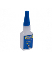 Клей MECHANIC 401, ціаноакрилатний, однокомпонентний, термостійкий, швидкої полімеризації клей з низькою в&aposязкістю, 20ml, бл