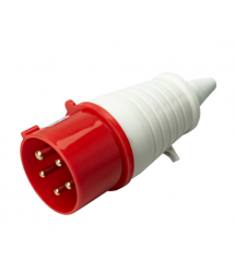 Вилка кабельна HOROZ SF-025, 5 контактів, 3Р+N+E, 32А, 380V, IP44