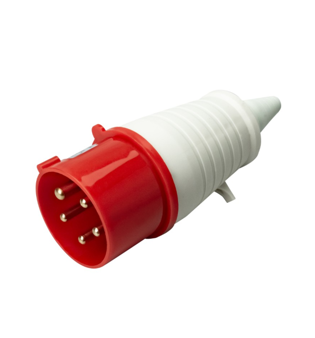 Вилка кабельна HOROZ SF-025, 5 контактів, 3Р+N+E, 32А, 380V, IP44