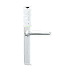 Умный дверной биометрический замок SEVEN LOCK SL-7763BF white