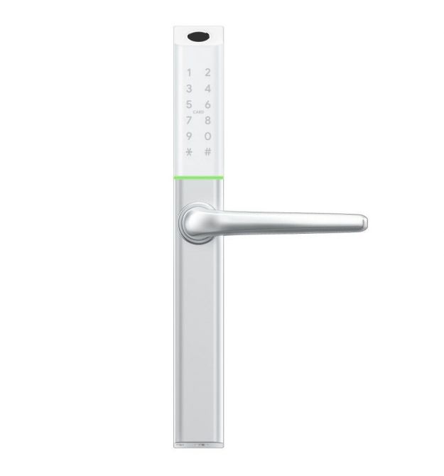 Умный дверной биометрический замок SEVEN LOCK SL-7763BF white