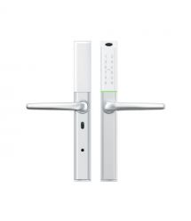 Умный дверной биометрический замок SEVEN LOCK SL-7763BF white