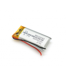 Літій-полімерний акумулятор 8*20*40mm (Li-ion 3.7В 800мА&ampmiddotгод)