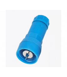 Клема наперсточного типу з проколом, для точкового світильника, синій