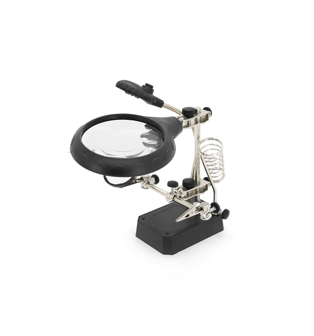 Тримач третя рука TE-800+LED, діамерт 60мм, 3.5-12X, Box
