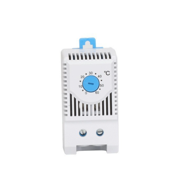 Електромеханічний термостат CHNT NTK1-132G, AC: 250V - 10A, 20-80C, NO. 15A@120VAC, DIN, 33*65*39mm