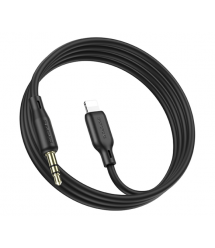 Кабель Borofone BL18 DC3.5 (тато) - Lighting (тато), круглий, 1м, Black, Box