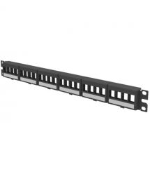 Патч-панель 24 порта, без модулей, 19", Panduit NetKey