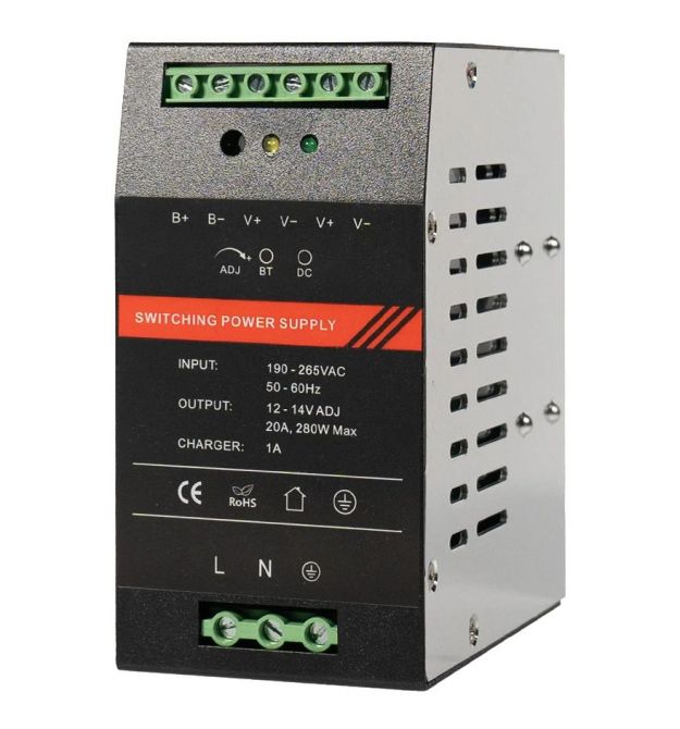 Источник бесперебойного питания Kraft PSU-1220DIN(P)