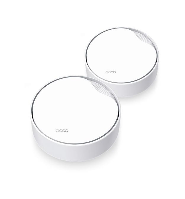 Маршрутизатор TP-LINK Deco X50-PoE (2-pack) MESH система AX3000 1xGE LAN/WAN 1x2,5GE LAN/WAN MU-MIMO OFDMA MESH