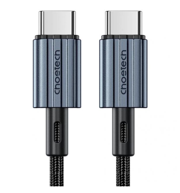 Кабель Choetech XCC-1015 2м Black USB-C to USB-C PD60W