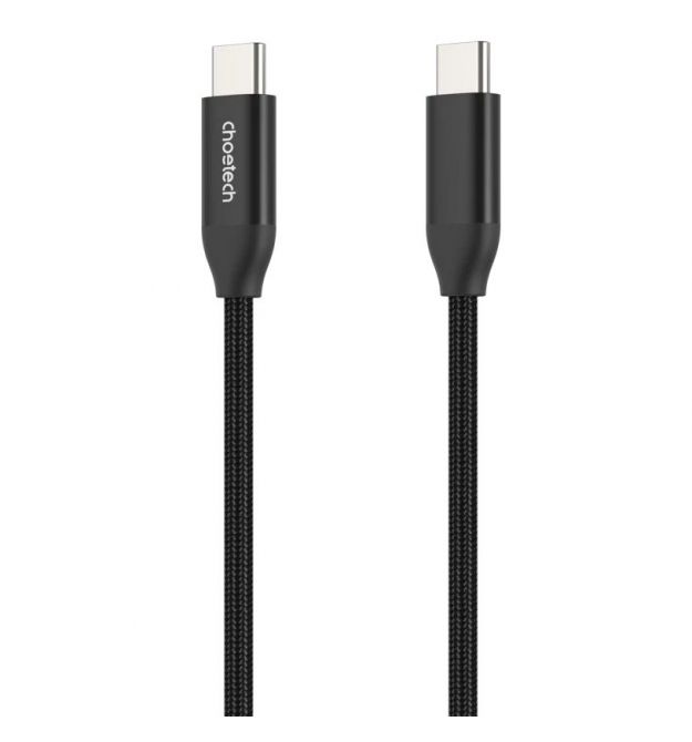 Кабель Choetech XCC-1035 1.2м Black USB-C to USB-C PD3.1