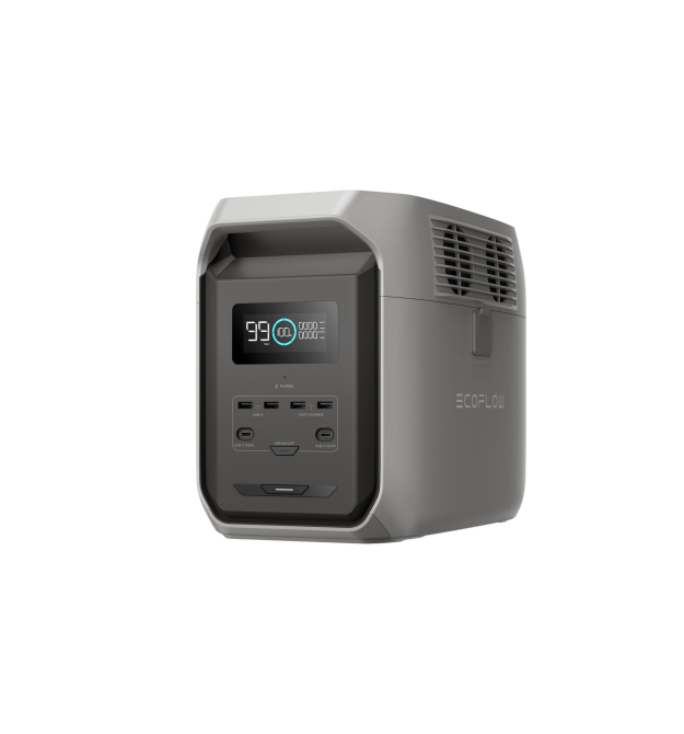 Портативна зарядна станція EcoFlow DELTA 3 1500 (ємність 1536 Вт&ampmiddotгод), 3000 циклів, потужність 1800 Вт (пікова 3600 Вт)