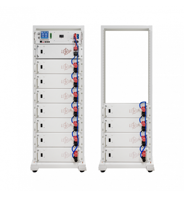 Аккумулятор LP LiFePO4 Battery HVM 614,4V 100Ah (61440 Wh) BMS 160А P AB Lrack white