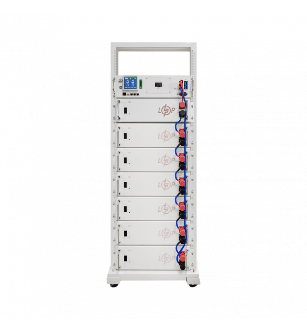 Акумулятор LP LiFePO4 Battery HVM 358,4V 100Ah (35840 Wh) BMS 125А AB Lrack white