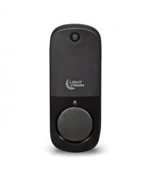Дверная Wi-Fi Call Light Vision VLC-DR10T (TUYA) BLACK с ИК-движением движения