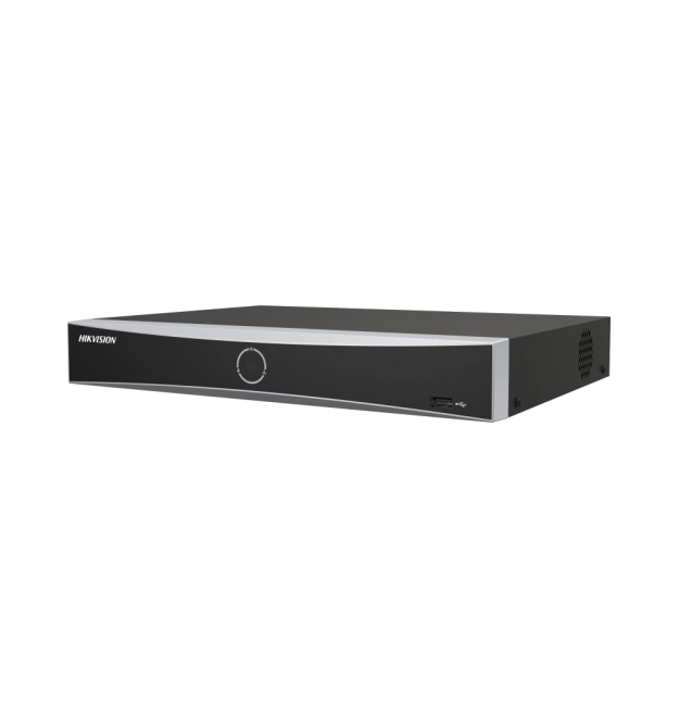 4х-канальный 4K сетевой PoE видеорегистратор AcuSense Hikvision DS-7604NXI-K1 - 4P(D)