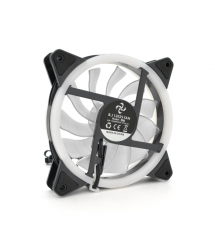 Кулер корпусний 12025 DC sleeve fan 4pin - 120*120*25мм, 12V, 1200об - хв, RGB, двосторонній