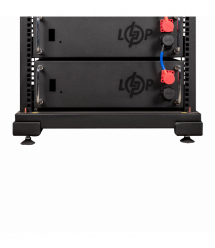 Акумулятор LP LiFePO4 Battery HVM 512V 100Ah (51200 Wh) BMS 125А AB Lrack black