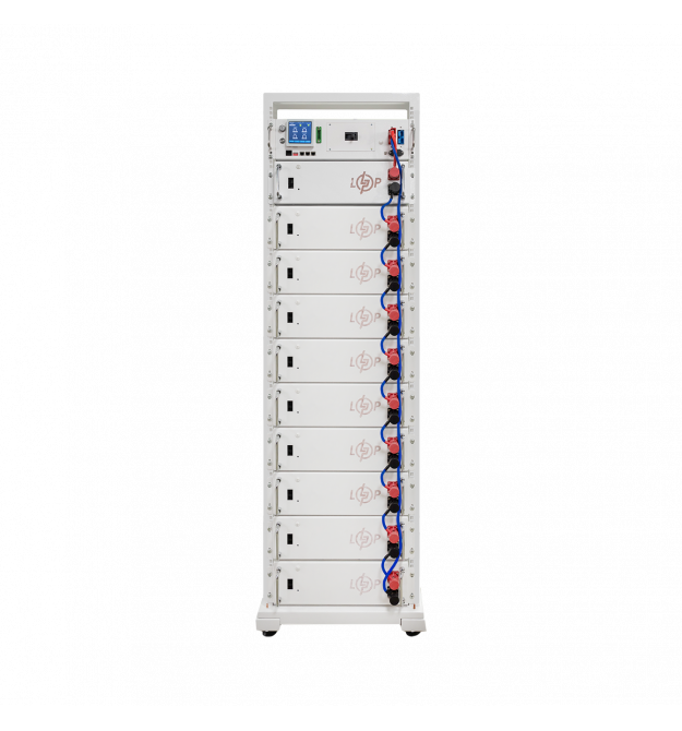Акумулятор LP LiFePO4 Battery HVM 512V 50Ah (25600 Wh) BMS 125А AB Lrack white