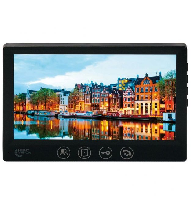 Видеодомофон Light Vision AMSTERDAM FHD BLACK