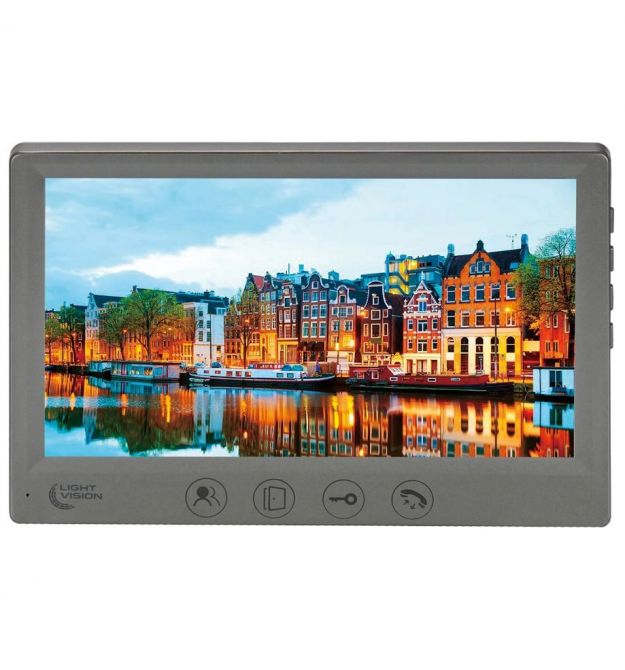 Видеодомофон Light Vision AMSTERDAM FHD GRAY