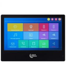 Видеодомофон Light Vision SINGAPORE WiFi FHD BLACK (AI) 10"