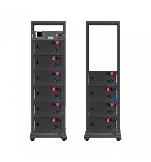 Аккумулятор LP LiFePO4 Battery HVM 512V 280Ah (143360 Wh) BMS 125А AB Lrack black