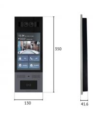 IP-відеопанель багатоабонентська 2Mp Akuvox X915S з екраном 8", розпізнаванням