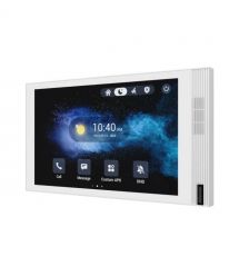 Видео Domophone 8 ”Wi -Fi Akuvox S563W Белый SIP Android с Bluetooth