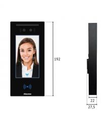 Біометричний термінал контролю доступу 2Mp Akuvox A05C з розпізнаванням облич та зчитувачем Mifare - NFC - BLE - QR